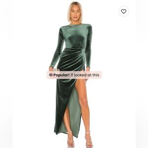 x REVOLVE Gregory Gown in Emerald Green
Michael Costello